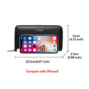 Γυναικείο δερμάτινο πορτοφόλι  Foxer 256001F μαύρο