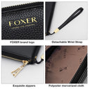 Γυναικείο δερμάτινο πορτοφόλι  Foxer 256001F μαύρο
