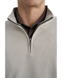 Monte Napoleone Ανδρικό Πλεκτό Half Zip 262-50-2285-5274-2 Μπεζ
