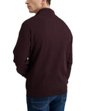 Monte Napoleone Ανδρικό Πλεκτό Half Zip 262-50-2285-5274-4 Μπορντό