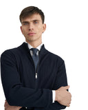Monte Napoleone Ανδρική Ζακέτα Jersey 262-50-2675-5262-1 Μπλε