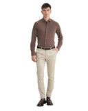 Monte Napoleone Ανδρικό Παντελόνι Chinos 252-61-4045-6226-1 Μπεζ