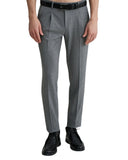 Monte Napoleone Ανδρικό Παντελόνι Tailor 262-62-4040-6211-6 Γκρι
