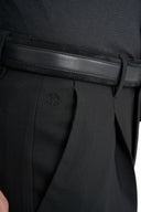 Monte Napoleone Ανδρικό Παντελόνι Tailor 262-62-4040-6211-7 Μαύρο