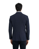 Monte Napoleone Ανδρικό Σακάκι Jacquard 262-71-6900-7149-4 Μπλε