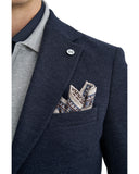 Monte Napoleone Ανδρικό Σακάκι Jacquard 262-71-6900-7149-4 Μπλε