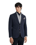 Monte Napoleone Ανδρικό Σακάκι Jacquard 262-71-6900-7149-4 Μπλε