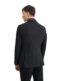Monte Napoleone Ανδρικό Σακάκι Jacquard 262-71-6900-7149-5 Μαύρο