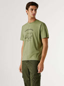 Pepe Jeans Ανδρικό T-shirt Sheldon PM5010313-706 Χακί