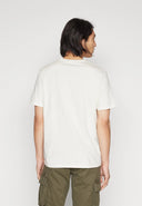 Timberland Ανδρική Μπλούζα Small Linear Logo Print Tee TB0A5QQTCM9 Εκρού