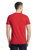 Tom Tailor Ανδρική Μπλούζα Logo T-Shirt 1008637-15220 Κόκκινο
