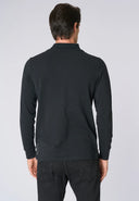 U.S. Polo Assn. Ανδρική Μπλούζα Μακρυμάνικη Polo US42 177 003-1-199 Μαύρο