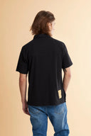 La Martina Ανδρική Polo Μπλούζα CCMP05JS259-09999 Μαύρο