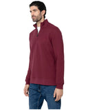Nautica Ανδρικό Φούτερ Half Zip K67070-NC43P Μπορντό