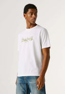 Pepe Jeans Ανδρικό T-shirt Seasonal Logo Fantasy 3 PM5010292-800 Λευκό