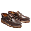 Timberland Ανδρικά Παπούτσια Δερμάτινα  Authentic 3-Eye Boat Shoe TB050009214 Καφέ