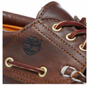 Timberland Ανδρικά Παπούτσια Δερμάτινα  Authentic 3-Eye Boat Shoe TB050009214 Καφέ