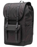 Herschel Σακίδιο Πλάτης Little America Mid 21L 11391-07391 Μαύρο