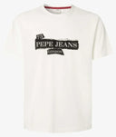 Pepe Jeans Ανδρικό T-shirt Griffin PM5010175-803 Εκρού