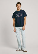 Pepe Jeans Ανδρική Μπλούζα T-Shirt Daxton Tee PM509786-594 Μπλε