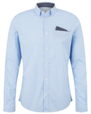 Tom Tailor Ανδρικό Καρό Πουκάμισο Fitted Smart 1032344-24469 Μπλε