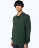 The Bostonians Ανδρική Μπλούζα  Twin Tipped Polo 3PL1151-B133DG Πράσινο