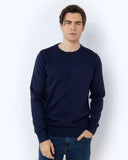 The Bostonians Ανδρικό Πουλόβερ Classic Crew Neck Jumper 3MR1009-B525IN Ραφ