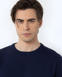 The Bostonians Ανδρικό Πουλόβερ Classic Crew Neck Jumper 3MR1009-B525IN Ραφ