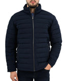 Nautica Ανδρικό Μπουφάν Quilted Mid Weight 3NC208001211-NCNVY Μπλε