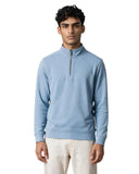 Nautica Ανδρικό Φούτερ Half Zip 3NCK67070-NC6TF Σιέλ
