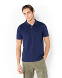 The Bostonians Ανδρική Μπλούζα Polo Pique Regular Fit 3PS0001|B525IN Μπλε