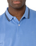 The Bostonians Ανδρική Μπλούζα Polo Pique Twin Tipped Regular Fit 3PS1271|B505LB Σιέλ