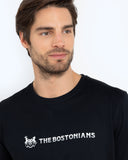 The Bostonians Ανδρικό T-Shirt Regular Fit 3TS1287|B031BL Μαύρο