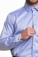 The Bostonians Ανδρικό Πουκάμισο Twill  3AMP2143-B031BL Γκρι