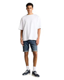 Tom Tailor Ανδρική Τζιν Βερμούδα TTJOSH Regular Slim Jeans Shorts 1050031-10281  Μπλε