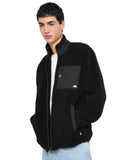 Ellesse Ανδρικό Fleece Jacket Monterras SHF24188-011 Μαύρο