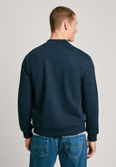 Pepe Jeans Ανδρική Ζακέτα Φούτερ Με Όρθιο Γιακά Duke Bomber  PM582836-594 Μπλε