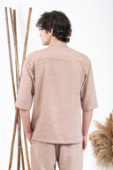 Vittorio Πουκάμισο Overshirt Vittorio 300-24-MONTERI Rosewood