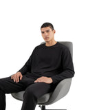 Vittorio Ανδρική Μπλούζα 200-2526-Sento-1 Black Μαύρο