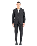 Overshirt Vittorio 100-2526-ALBERTO BLACK Μαύρο