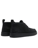 Lacoste Ανδρικά Suede Sneakers Baseshot Chukka 50SMA002702H Μαύρο