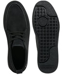 Lacoste Ανδρικά Suede Sneakers Baseshot Chukka 50SMA002702H Μαύρο