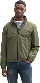 Tom Tailor Ανδρικό Μπουφάν Jacket Stand-Up Collar 1043830-23802 Πράσινο