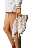 Lacoste Ανδρικά Δερμάτινα Sneakers Elite Active SMA004121G Λευκό