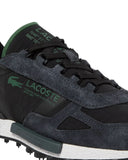 Lacoste Ανδρικά Δερμάτινα Sneakers Elite Active 51SMA0041312-BLK/WHT Μαύρο