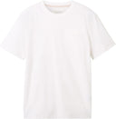 Tom Tailor Ανδρική Μπλούζα Structured T-Shirt  1042412-20000 Λευκό