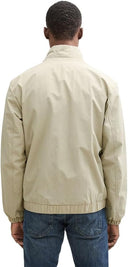 Tom Tailor Ανδρικό Μπουφάν Jacket Stand-Up Collar 1043830-35723 Μπεζ
