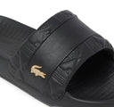 Lacoste Serve Sliders Hyp Ανδρικές Παντόφλες 51CMA0027-1V7 Μαύρο
