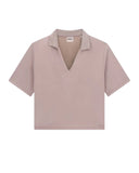 Guess Γυναικεία Μπλούζα Lyra Polo V6YP08K4310-A92T Καφέ