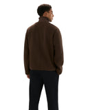 Ellesse Ανδρικό Fleece Jacket Monterras SHF24188-202 Καφέ